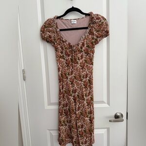 SUNDAY BEST midi floral dress